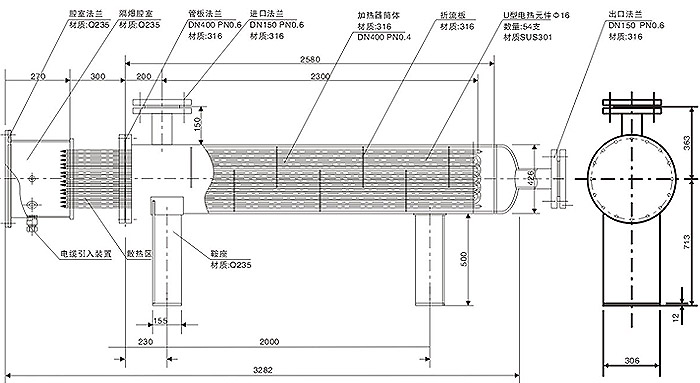 防爆電加熱器安裝技術說明