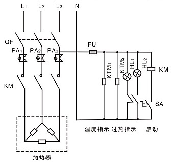 電加熱器控制系統安裝說明